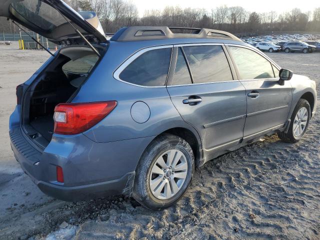 4S4BSACC9G3277281 - 2016 SUBARU OUTBACK 2.5I PREMIUM BLUE photo 3