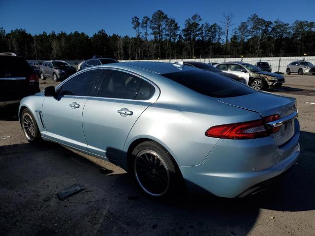 SAJWA0E76D8S96129 - 2013 JAGUAR XF BLUE photo 2