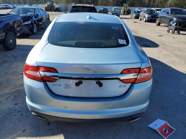 SAJWA0E76D8S96129 - 2013 JAGUAR XF BLUE photo 6