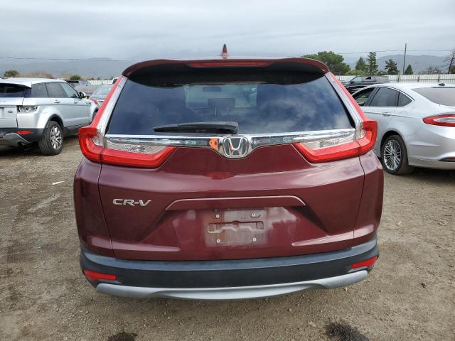 7FARW1H52JE050451 - 2018 HONDA CR-V EX BURGUNDY photo 6