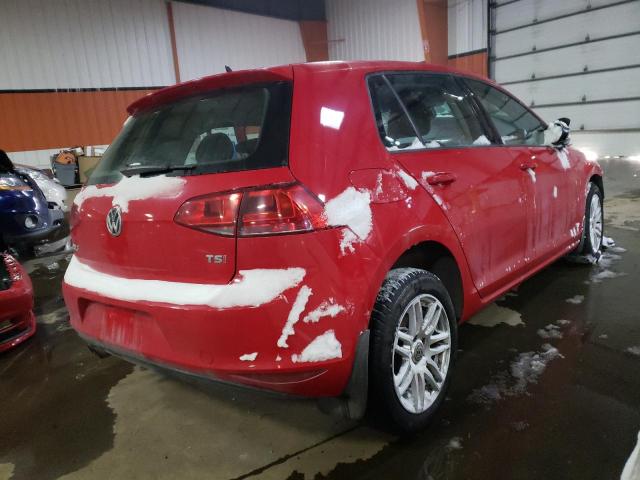 3VW217AU7GM067294 - 2016 VOLKSWAGEN GOLF S/SE RED photo 3