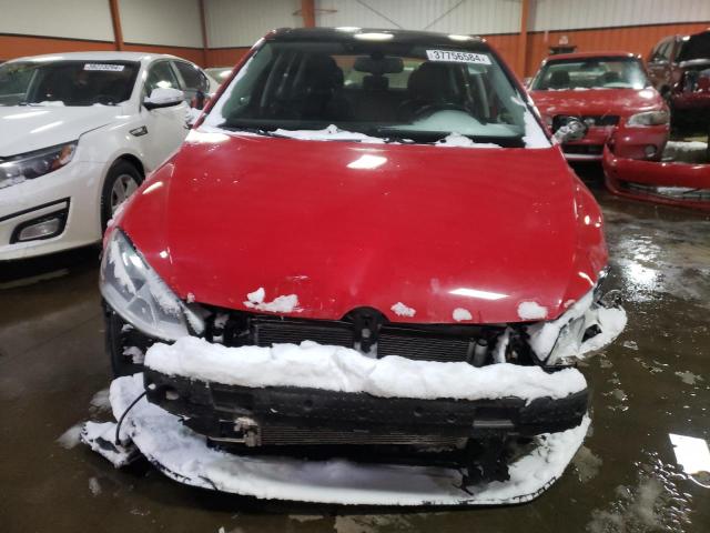 3VW217AU7GM067294 - 2016 VOLKSWAGEN GOLF S/SE RED photo 5