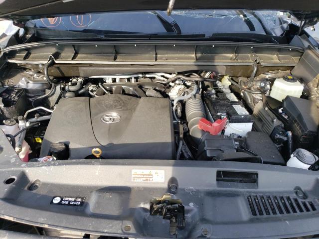 5TDGZRAHXNS130305 - 2022 TOYOTA HIGHLANDER XLE ნაცრისფერი ფოტო 12