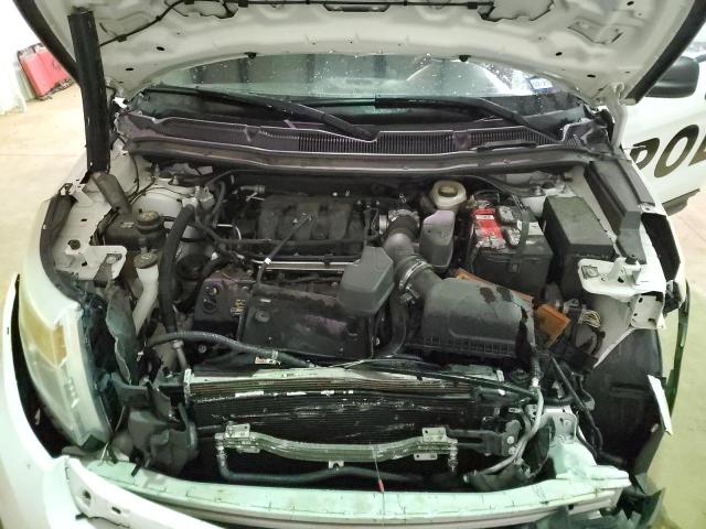 1FM5K8AR2DGB79064 - 2013 FORD EXPLORER POLICE INTERCEPTOR WHITE photo 12