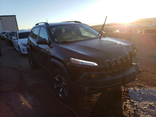 1C4PJMBB9GW357573 - 2016 JEEP CHEROKEE TRAILHAWK BLACK photo 4