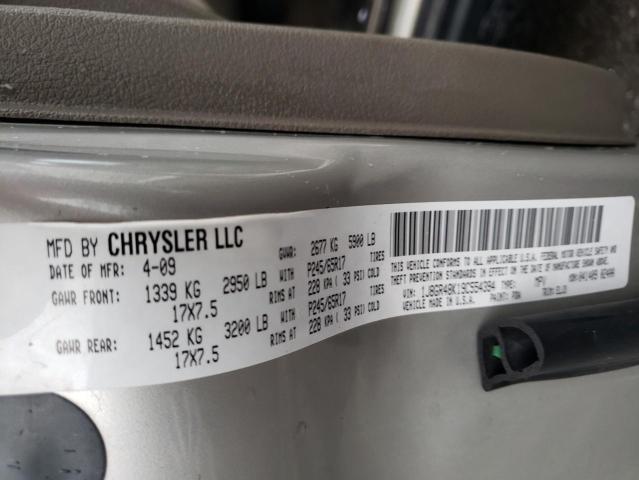 1J8GR48K19C554394 - 2009 JEEP GRAND CHER LAREDO 灰色 照片 12