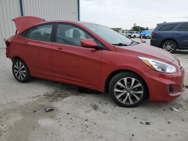 KMHCT4AE5HU373802 - 2017 HYUNDAI ACCENT SE RED photo 4