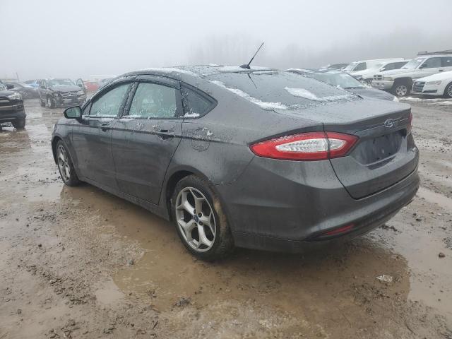 3FA6P0HD6FR205141 - 2015 FORD FUSION SE GRAY photo 2