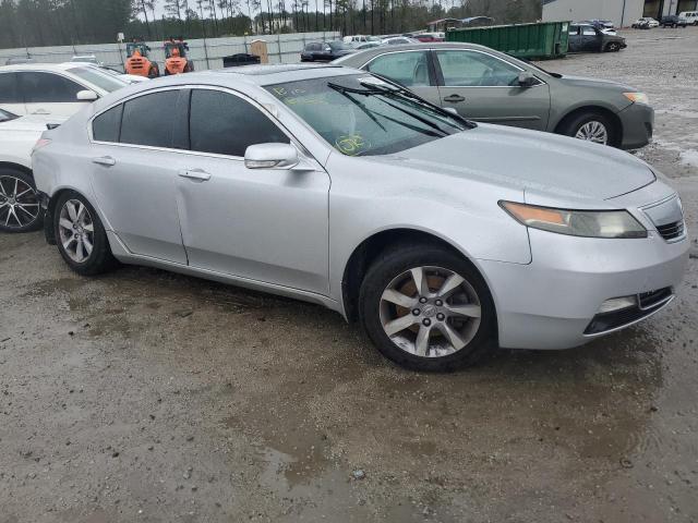 19UUA8F52DA010482 - 2013 ACURA TL TECH SILVER photo 4