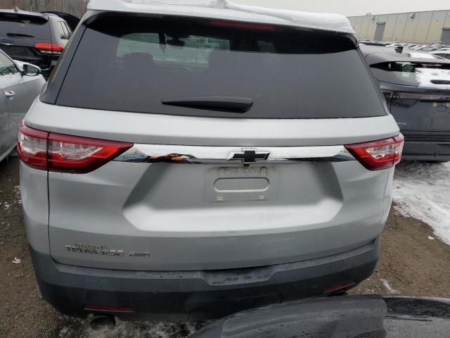 1GNEVFKW3JJ112886 - 2018 CHEVROLET TRAVERSE LS SILVER photo 6