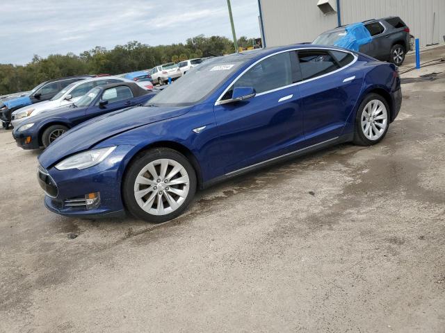5YJSA1E11GF130068 - 2016 TESLA MODEL S Mavi foto 1