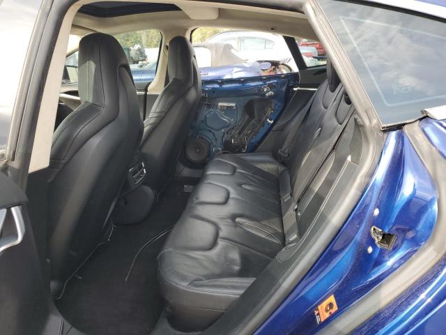 5YJSA1E11GF130068 - 2016 TESLA MODEL S Mavi foto 10