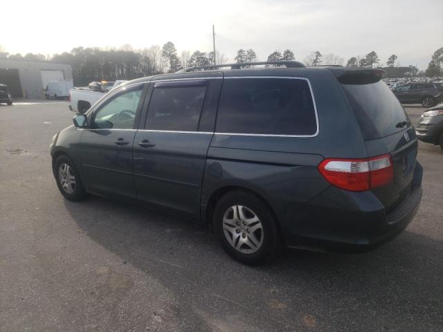 5FNRL38435B408914 - 2005 HONDA ODYSSEY EX GREEN photo 2