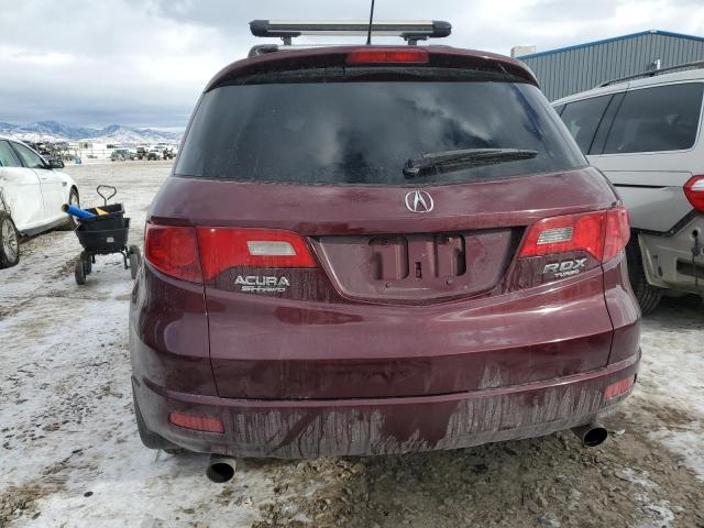 5J8TB18269A004405 - 2009 ACURA RDX RED photo 6