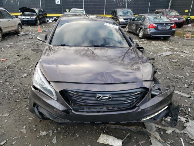 5NPE34AF4GH421627 - 2016 HYUNDAI SONATA SPORT BROWN photo 5