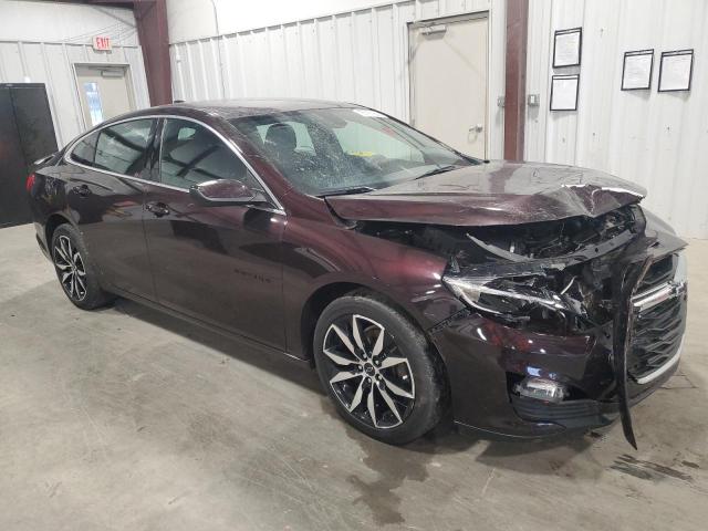 1G1ZG5ST3MF017393 - 2021 CHEVROLET MALIBU RS PURPLE photo 4