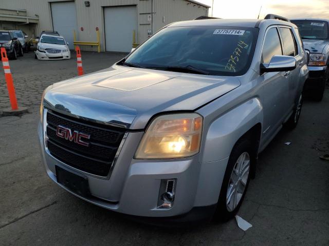 2GKFLSE50C6340430 - 2012 GMC TERRAIN SLE SILVER photo 1