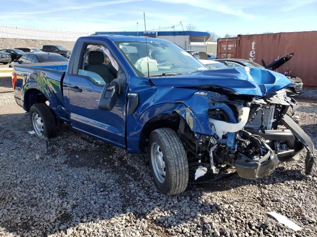 1FTMF1C56PKF86778 - 2023 FORD F150 BLUE photo 4