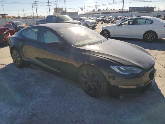 5YJSA1E54NF468600 - 2022 TESLA MODEL S 黑色 照片 4