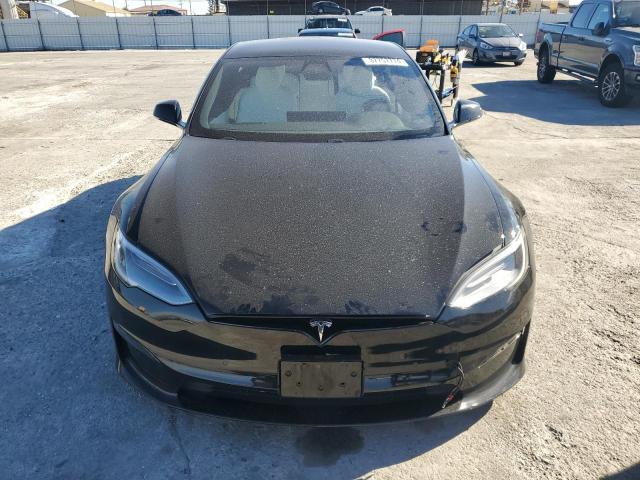 5YJSA1E54NF468600 - 2022 TESLA MODEL S 黑色 照片 5