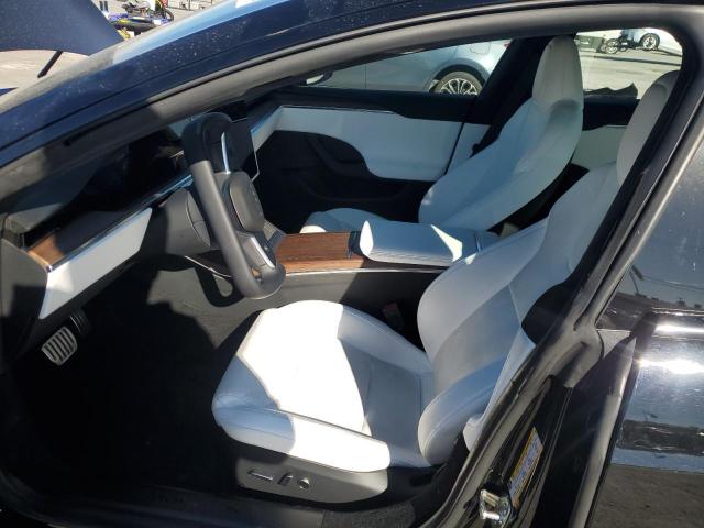 5YJSA1E54NF468600 - 2022 TESLA MODEL S 黑色 照片 7