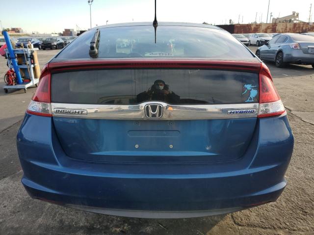 JHMZE2H56DS006673 - 2013 HONDA INSIGHT LX BLUE photo 6