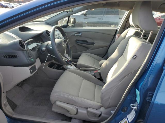 JHMZE2H56DS006673 - 2013 HONDA INSIGHT LX BLUE photo 7