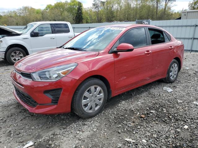 3KPA24AD1ME385623 - 2021 KIA RIO LX RED photo 1