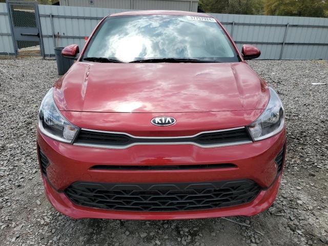 3KPA24AD1ME385623 - 2021 KIA RIO LX RED photo 5