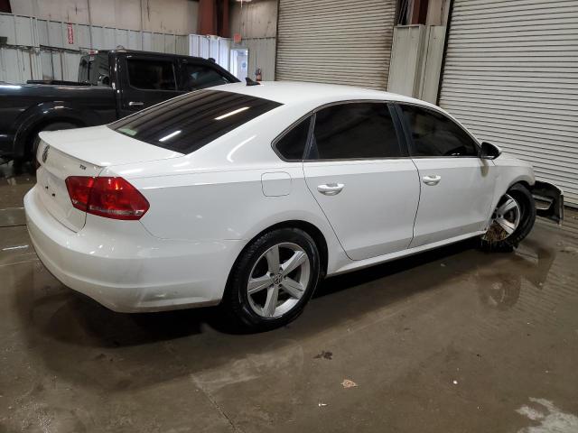 1VWBN7A39CC093757 - 2012 VOLKSWAGEN PASSAT SE WHITE photo 3