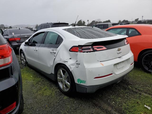 1G1RH6E41DU121240 - 2013 CHEVROLET VOLT WHITE photo 2