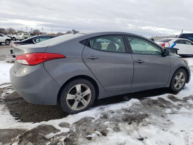 5NPDH4AE0CH086882 - 2012 HYUNDAI ELANTRA GLS GRAY photo 3