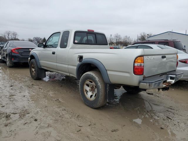 5TESM92N32Z051571 - 2002 TOYOTA TACOMA XTRACAB PRERUNNER ვერცხლისფერი ფოტო 2