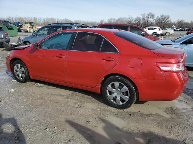 4T4BF3EK5AR020629 - 2010 TOYOTA CAMRY BASE RED photo 2