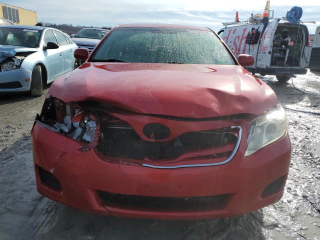 4T4BF3EK5AR020629 - 2010 TOYOTA CAMRY BASE RED photo 5