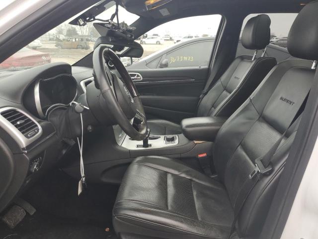 1C4RJFJGXEC125712 - 2014 JEEP GRAND CHER SUMMIT თეთრი ფოტო 7