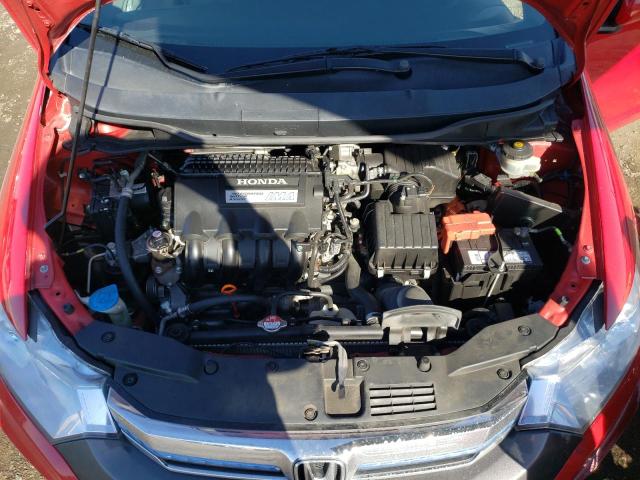 JHMZE2H32DS004028 - 2013 HONDA INSIGHT RED photo 11