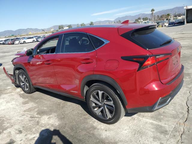 JTJBJRBZ8J2089812 - 2018 LEXUS NX 300H RED photo 2