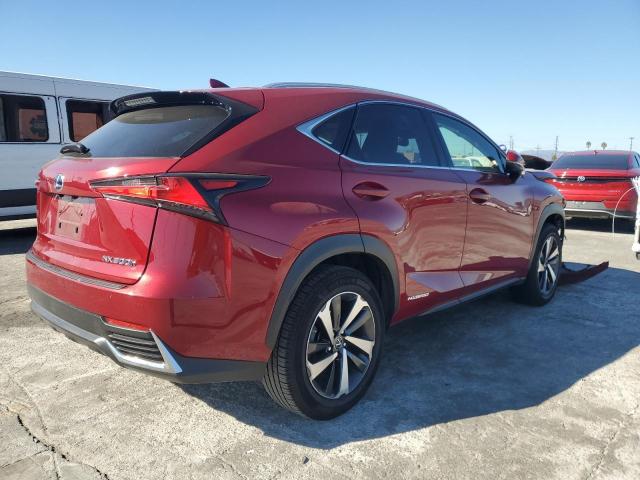 JTJBJRBZ8J2089812 - 2018 LEXUS NX 300H RED photo 3