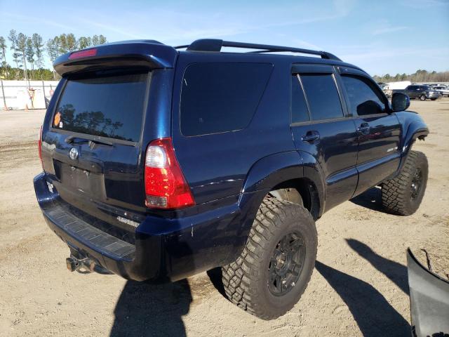 JTEBT17R860060249 - 2006 TOYOTA 4RUNNER LIMITED BLUE photo 3