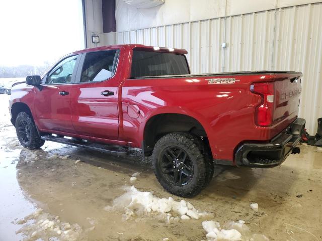 1GCPYFED7MZ435394 - 2021 CHEVROLET SILVERADO K1500 LT TRAIL BOSS RED photo 2