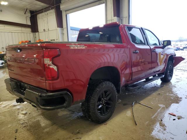 1GCPYFED7MZ435394 - 2021 CHEVROLET SILVERADO K1500 LT TRAIL BOSS RED photo 3