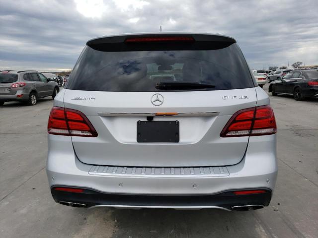 4JGDA6EB7JB004060 - 2018 MERCEDES-BENZ GLE 43 AMG SILVER photo 6