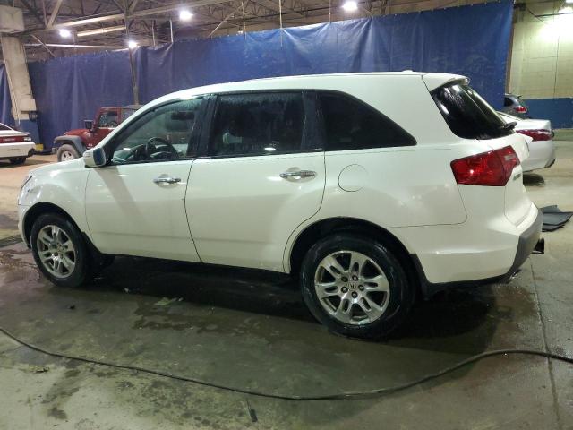 2HNYD28208H501089 - 2008 ACURA MDX WHITE photo 2