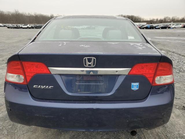 2HGFA1F58AH535365 - 2010 HONDA CIVIC LX BLUE photo 6