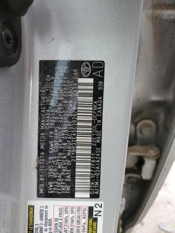 2T1BR32E45C392678 - 2005 TOYOTA COROLLA CE SILVER photo 12