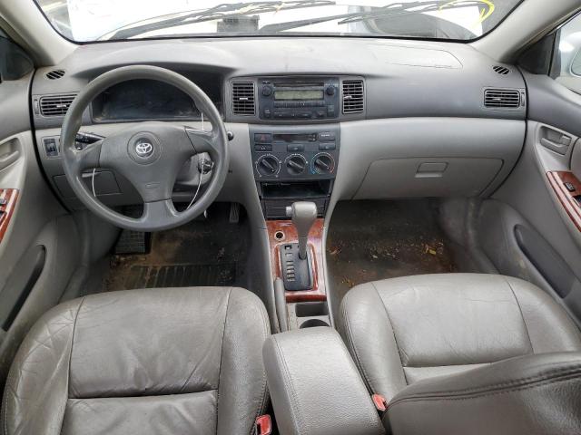 2T1BR32E45C392678 - 2005 TOYOTA COROLLA CE SILVER photo 8