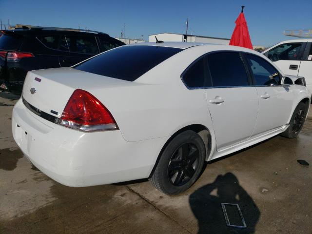 2G1WA5EKXA1231727 - 2010 CHEVROLET IMPALA LS WHITE photo 3