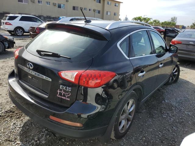 JNKAJ09F28M357241 - 2008 INFINITI EX35 BASE შავი ფოტო 3