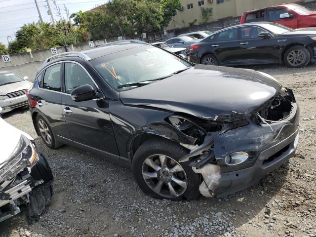 JNKAJ09F28M357241 - 2008 INFINITI EX35 BASE შავი ფოტო 4